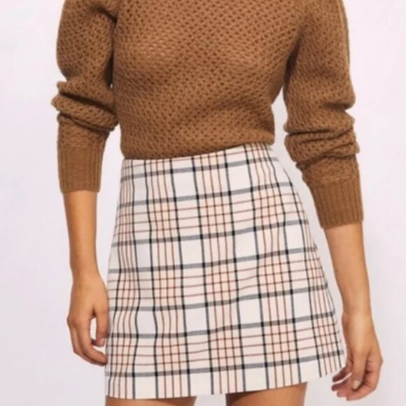 Wilfred Dresses & Skirts - Aritzia Wilfred Renee Plaid Mini Skirt